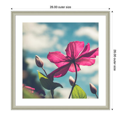Framed Art Flower in the Sky by Stephanie Klatt