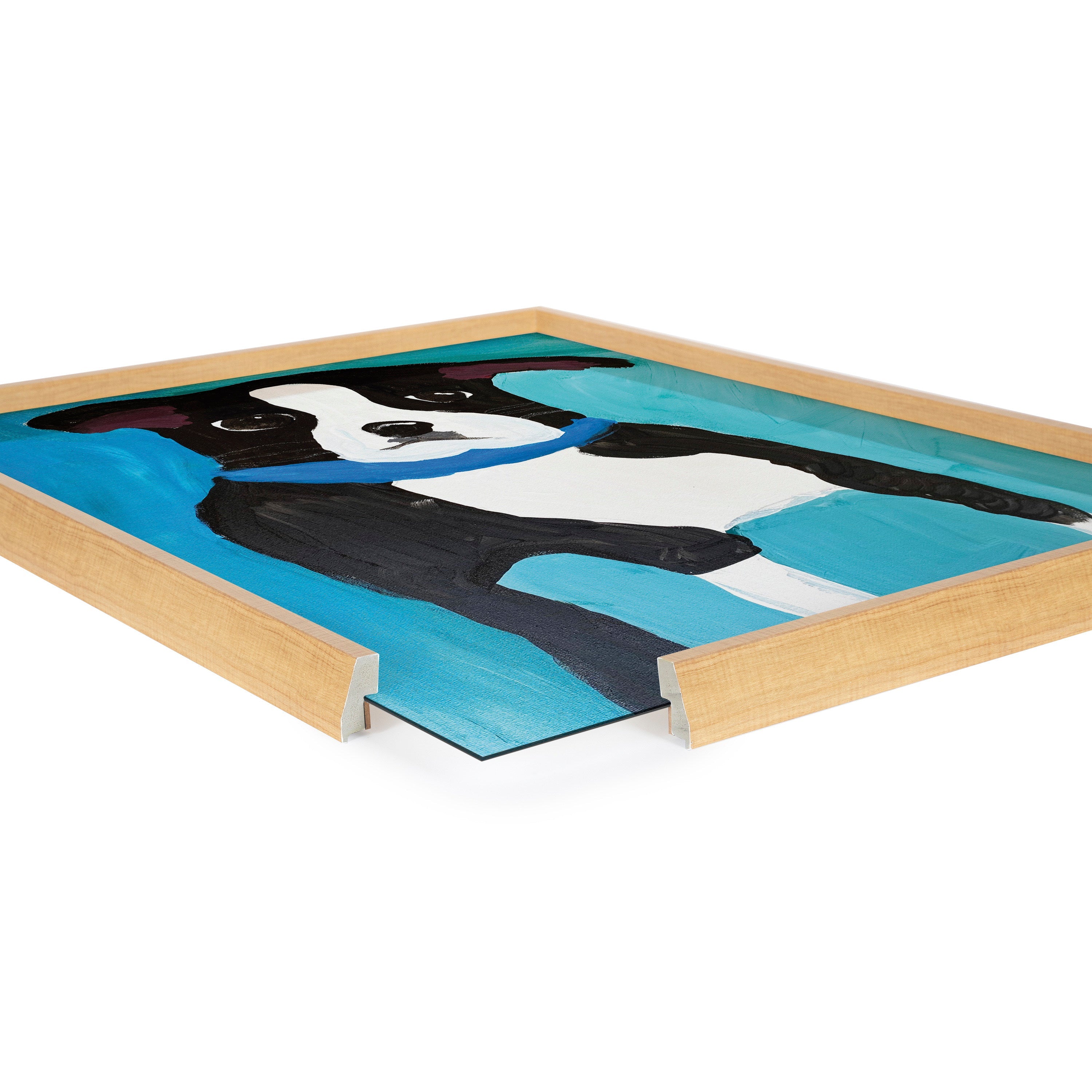 Blake Bixby Framed Printed Glass by Caleb Griswold by kateandlaurel - product image 3 for Resin Society