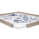 Blake Indigo Shells Framed Printed Acrylic by Sara Berrenson by kateandlaurel - product image 3 for Resin Society