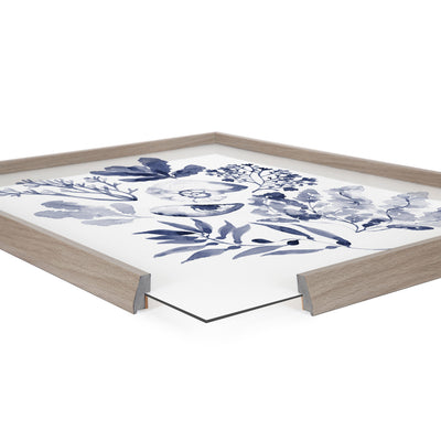 Blake Indigo Shells Framed Printed Acrylic by Sara Berrenson by kateandlaurel - product image 3 for Resin Society