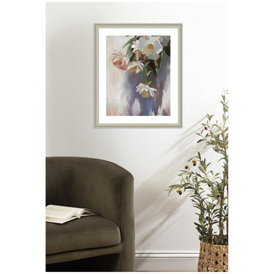 Framed Art Dangle Thumb Pastel Flower Bouquet by Mary Sparrow