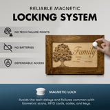 Family Tree Hidden Gun Safe by Bellewood Designs - product image 4 for Resin Society