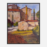 Farmhouse Artist Enhanced Canvas Print by John Beard Collection - product image 5 for Resin Society