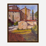 Farmhouse Artist Enhanced Canvas Print by John Beard Collection - product image 7 for Resin Society