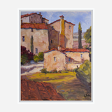 Farmhouse Artist Enhanced Canvas Print by John Beard Collection - product image 6 for Resin Society