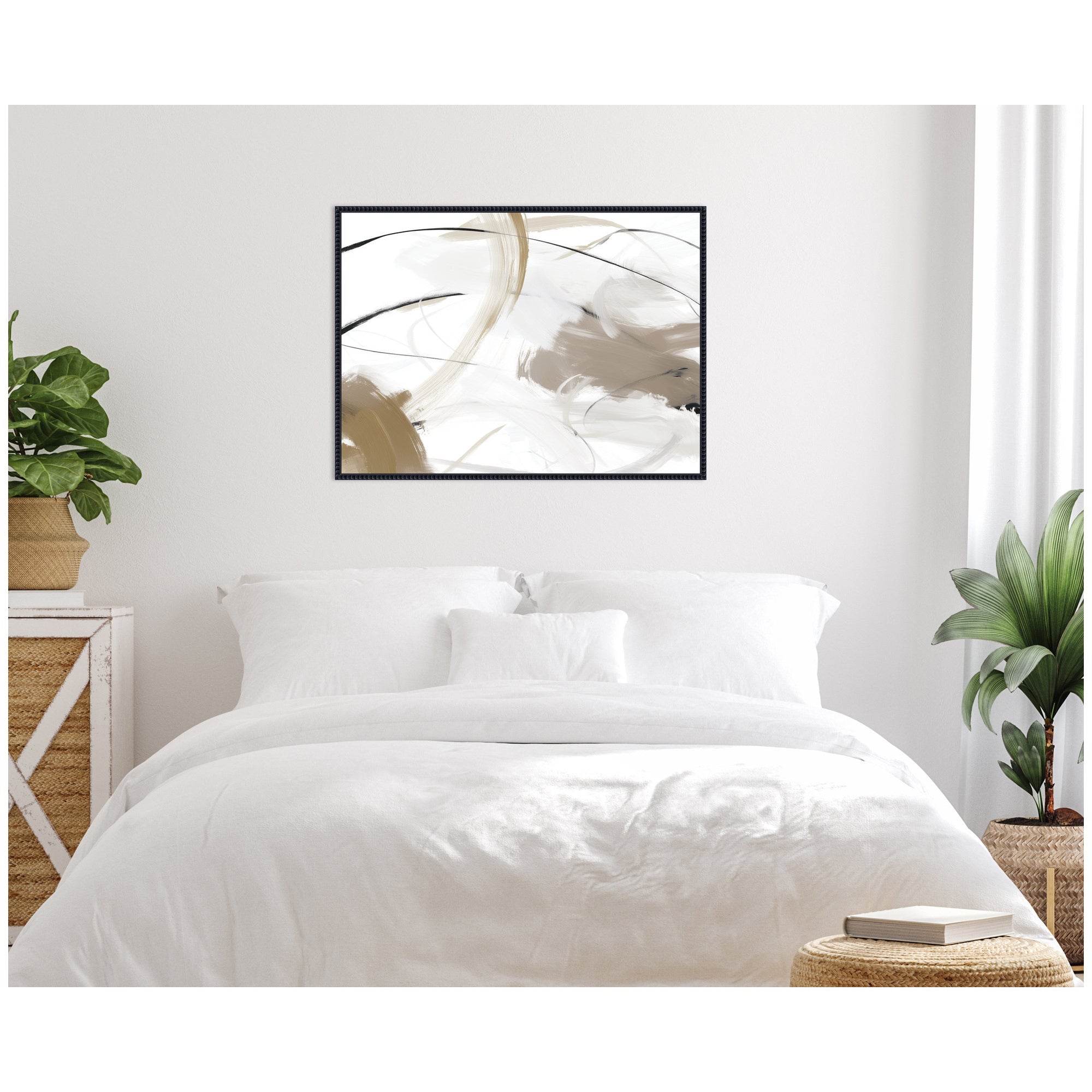 Sweeping Layers No.
3 by Amy Lighthall Framed Canvas Wall Art Print