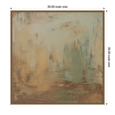 Sage Horizon No.
4 by Amy Lighthall Framed Canvas Wall Art Print