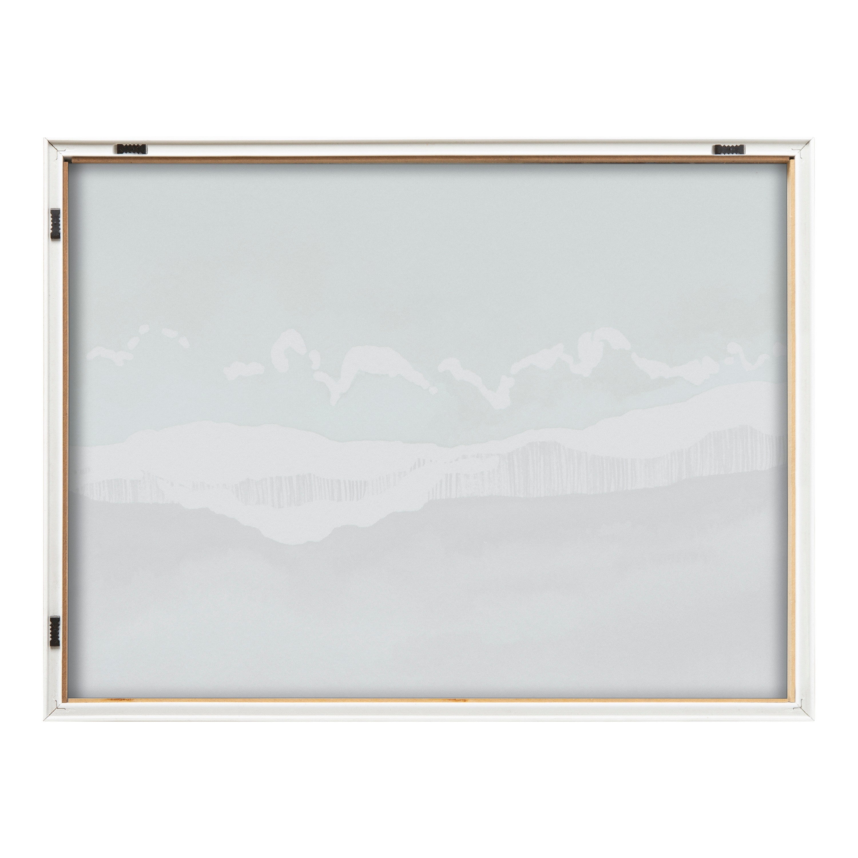 Blake Black Sands Dream Framed Printed Glass by kateandlaurel - product image 4 for Resin Society