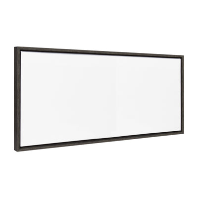 Sylvie Blank Framed Canvas 18x40