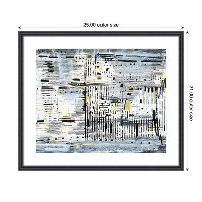Framed Art Brooklyn Bridge Horizontal by Leah Nadeau