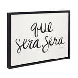 Sylvie Que Sera Sera Framed Canvas by kateandlaurel - product image 2 for Resin Society