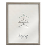 Blake Repeat Framed Printed Glass by Elizabeth Silver by kateandlaurel - product image 2 for Resin Society