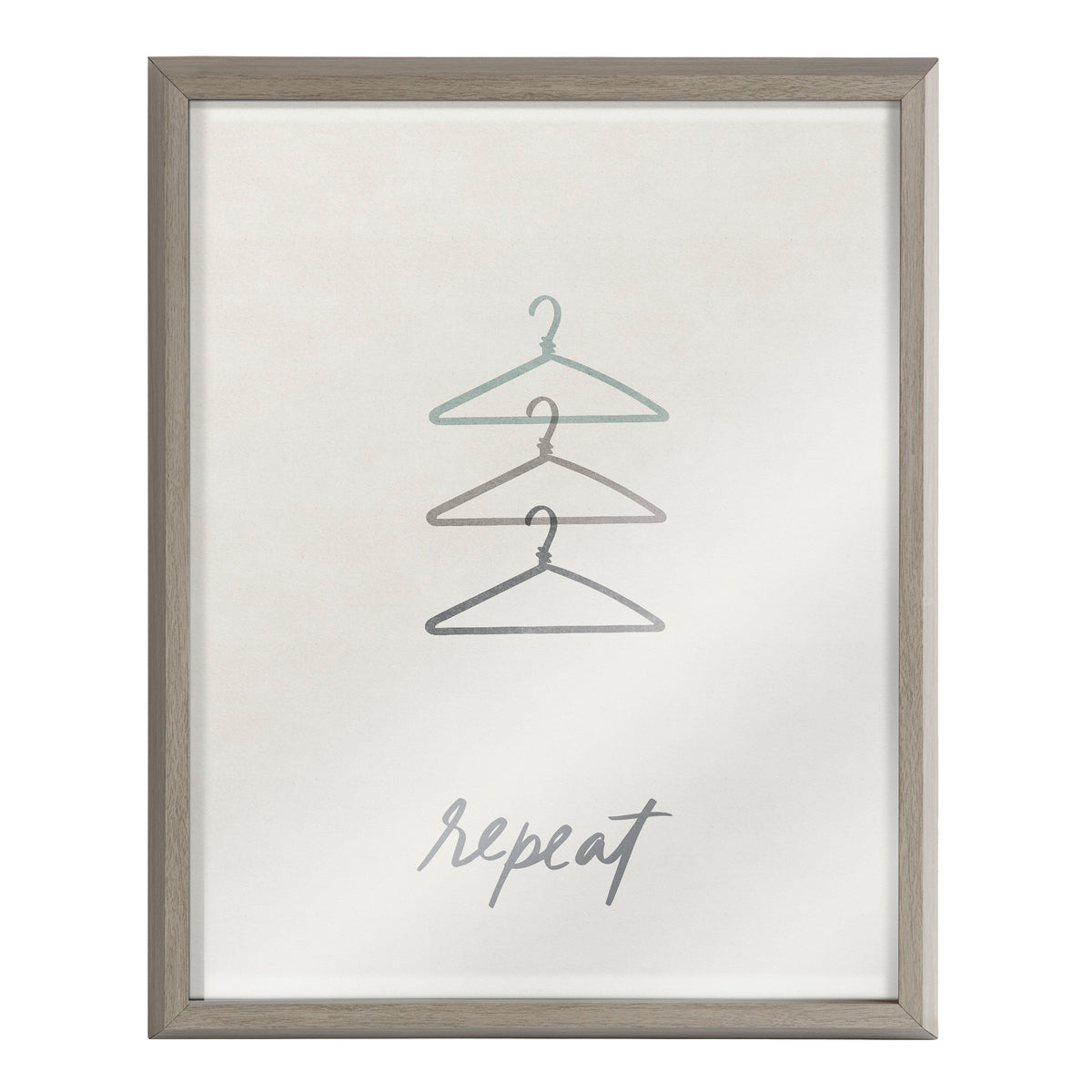 Blake Repeat Framed Printed Glass by Elizabeth Silver by kateandlaurel - product image 2 for Resin Society