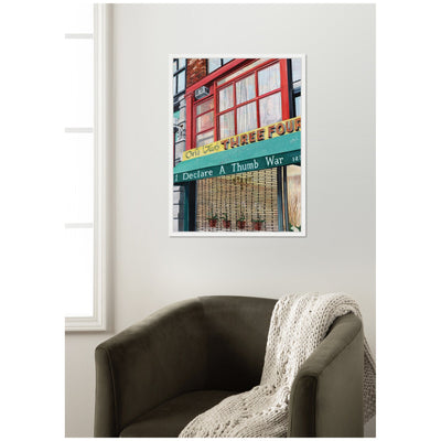 One Two Three Four by Krista V.
Allenstein Framed Canvas Wall Art Print