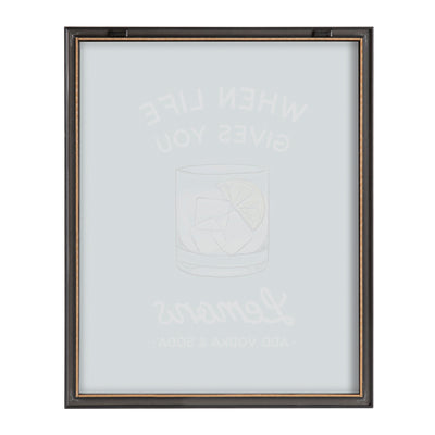 Blake When Life Gives You Lemons Blue Framed Printed Glass by The by kateandlaurel - product image 4 for Resin Society