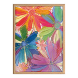 Blake Flowers on Glass 1 Framed Printed Art by kateandlaurel - product image 2 for Resin Society
