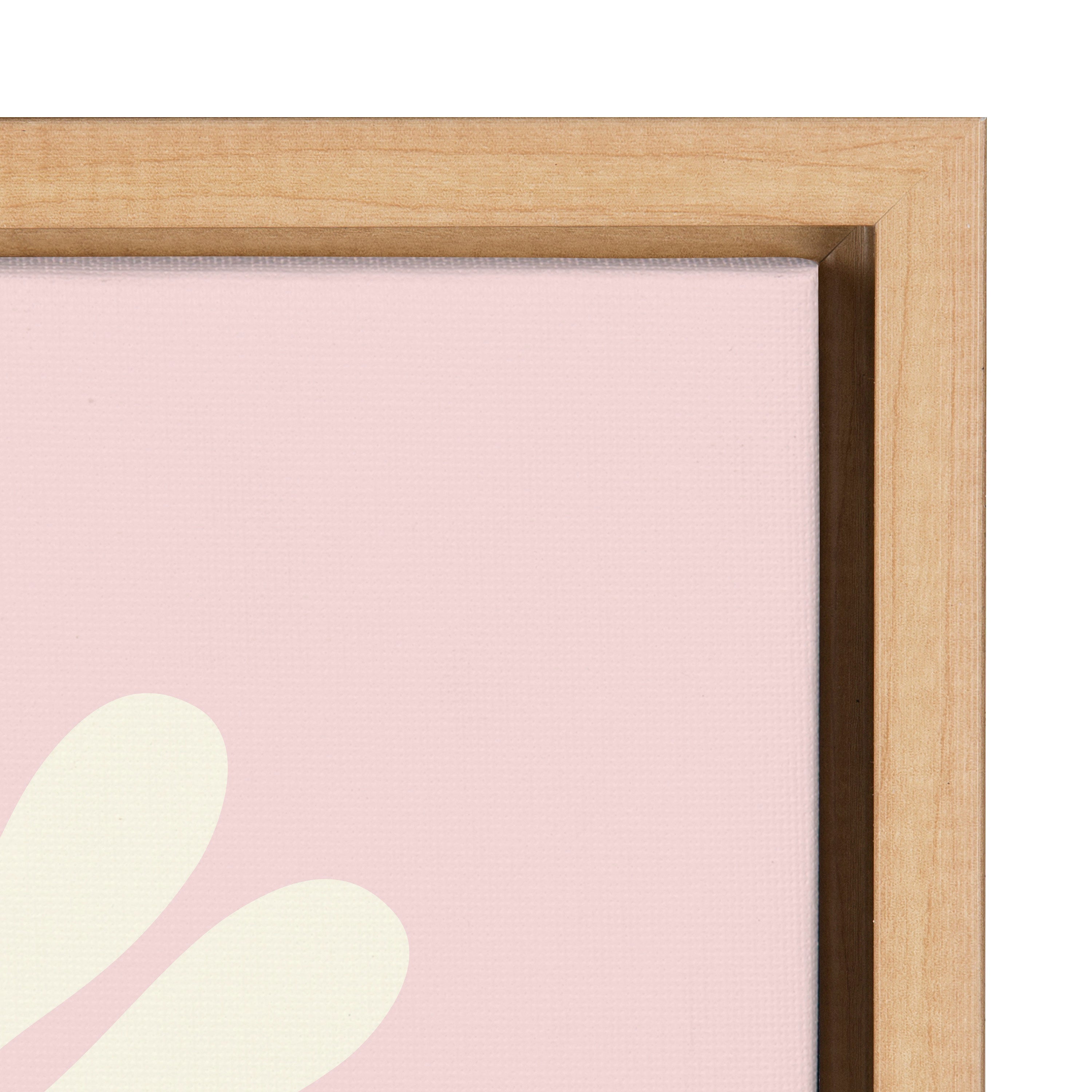 Sylvie Groovy Daisy Framed Canvas by kateandlaurel - product image 3 for Resin Society