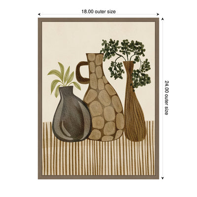 Rustic Stilllife ll by Nikita Jariwala Framed Canvas Wall Art Print