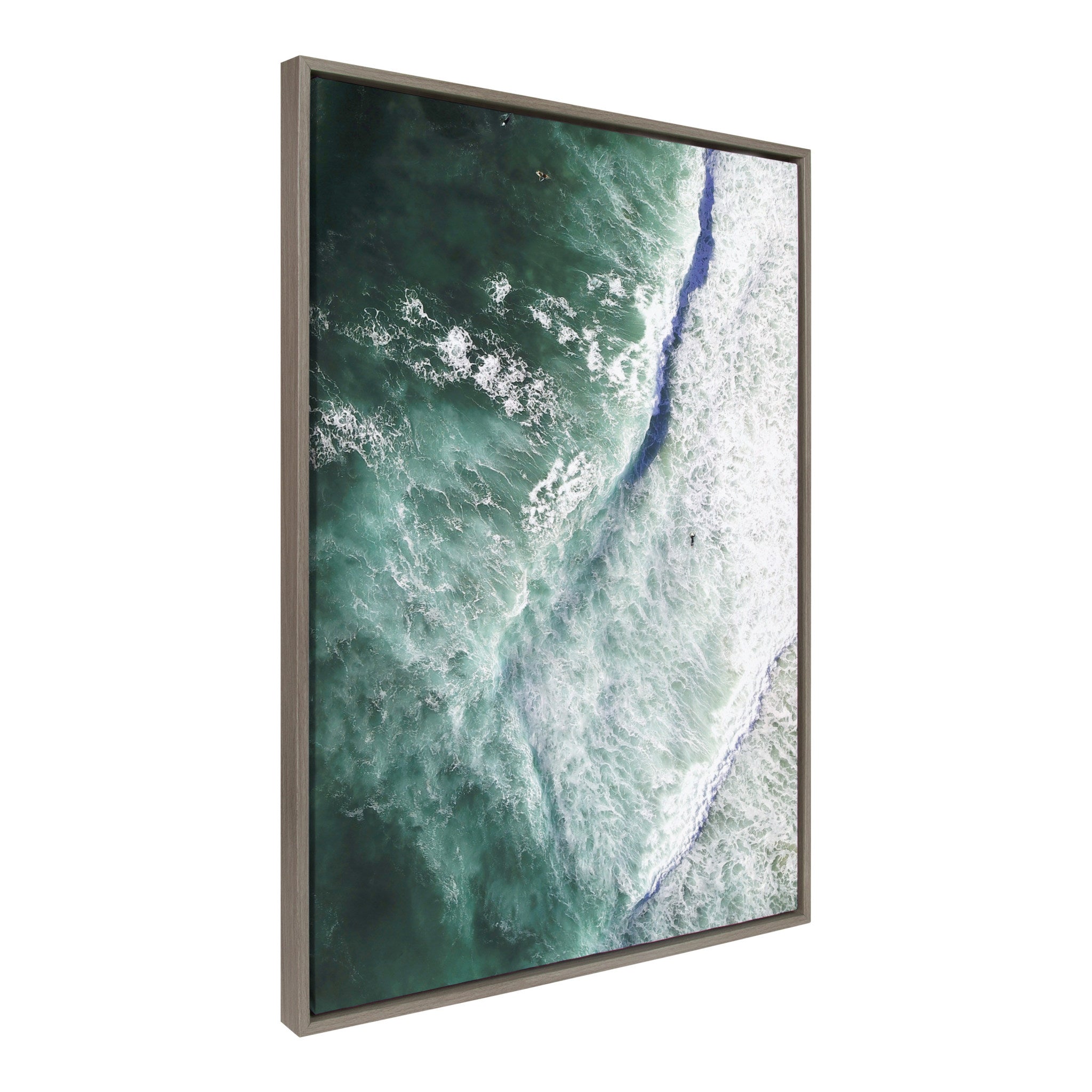 Sylvie Paddle Out Framed Canvas by kateandlaurel - product image 2 for Resin Society