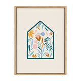 Sylvie Flower House Framed Canvas by kateandlaurel - product image 10 for Resin Society