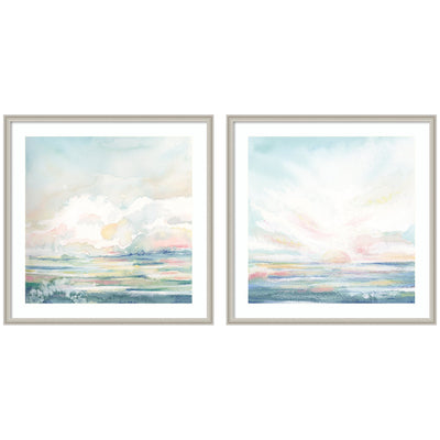 Heavenly Stillness 2 Piece Framed Wall Art Print Set by Julie Maida