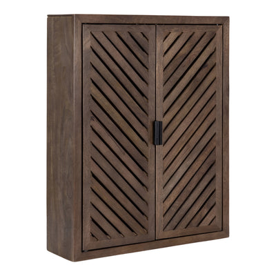 Mezzeta Tall Wood Bath Cabinet