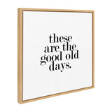 Sylvie Good Old Days Framed Canvas by kateandlaurel - product image 14 for Resin Society