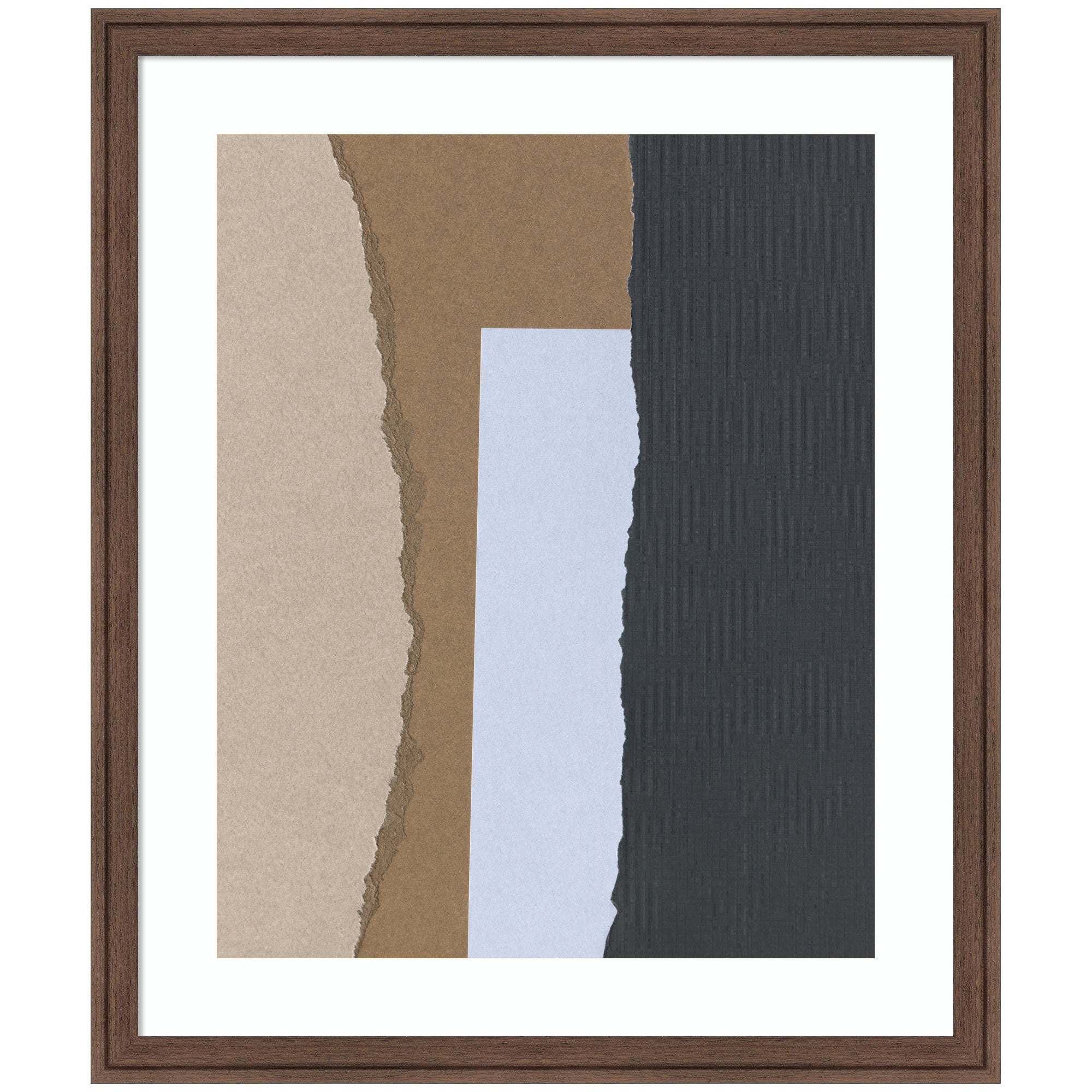 Torn Paper No3 by Mareike Bohmer Framed Wall Art Print