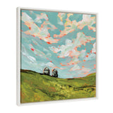 Sylvie North Dakota Framed Canvas by Emily Kenney by kateandlaurel - product image 2 for Resin Society