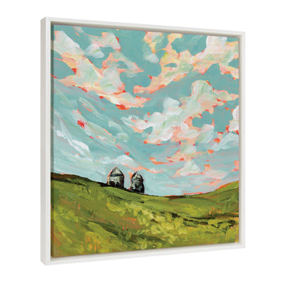Sylvie North Dakota Framed Canvas by Emily Kenney by kateandlaurel - product image 2 for Resin Society