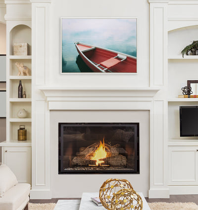Sylvie Floating in the Sky Framed Canvas by Alicia Bock