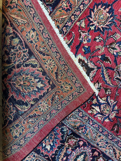 Fine Allover Persian Mashhad Rug 8’2”x11’6” by Rugistan - product image 18 for Resin Society