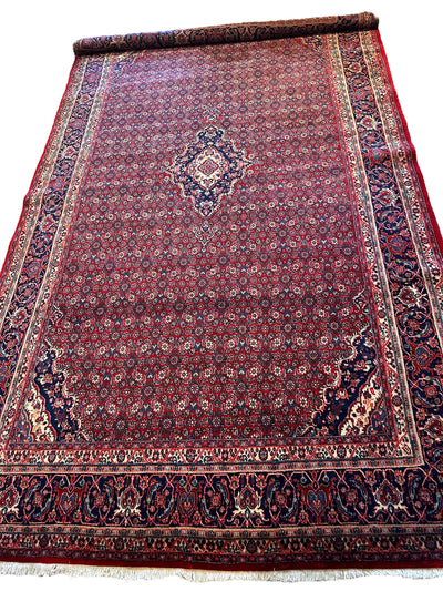 Fine Vintage Persian Mood Rug 8’7” x 14’1” by Rugistan - main product image for Resin Society
