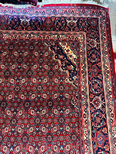 Fine Vintage Persian Mood Rug 8’7” x 14’1” by Rugistan - product image 12 for Resin Society
