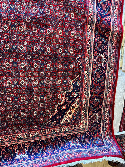 Fine Vintage Persian Mood Rug 8’7” x 14’1” by Rugistan - product image 15 for Resin Society