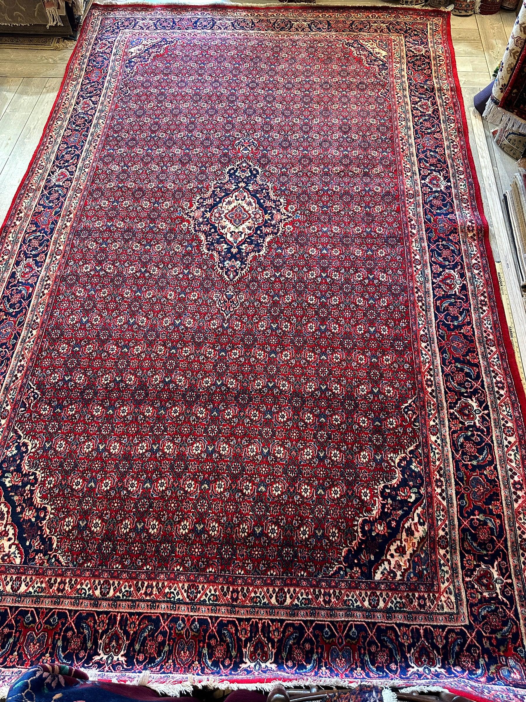 Fine Vintage Persian Mood Rug 8’7” x 14’1” by Rugistan - product image 4 for Resin Society