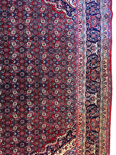 Fine Vintage Persian Mood Rug 8’7” x 14’1” by Rugistan - product image 6 for Resin Society