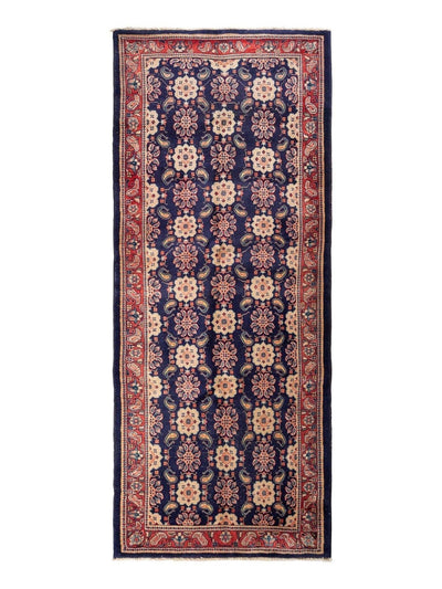 Fine Vintage Weramin Persian Runner / Area Rug 10'2'' x 4'3'' by Rugistan - main product image for Resin Society