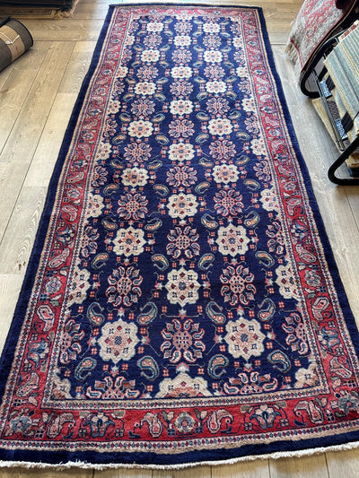 Fine Vintage Weramin Persian Runner / Area Rug 10'2'' x 4'3'' by Rugistan - product image 5 for Resin Society