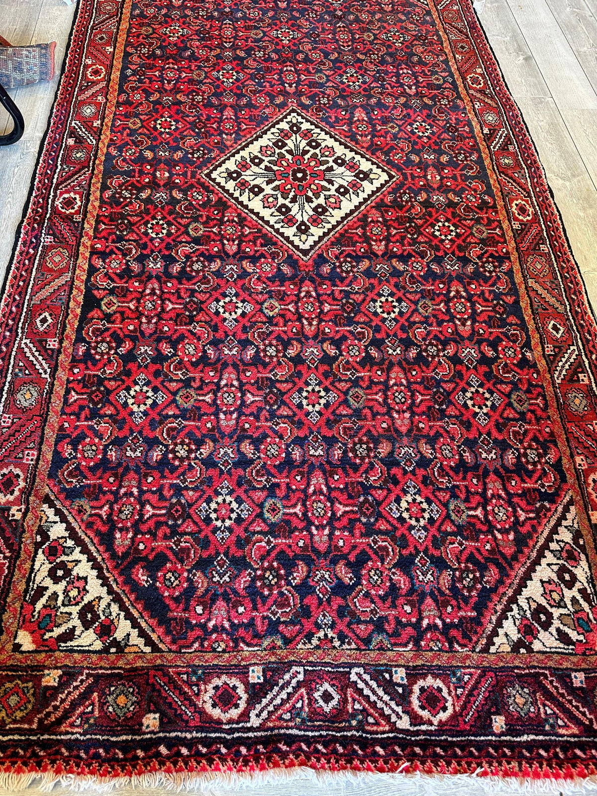 Fine Vintage Zagheh Persian Area Rug 10'4'' x 5'5'' by Rugistan - product image 3 for Resin Society