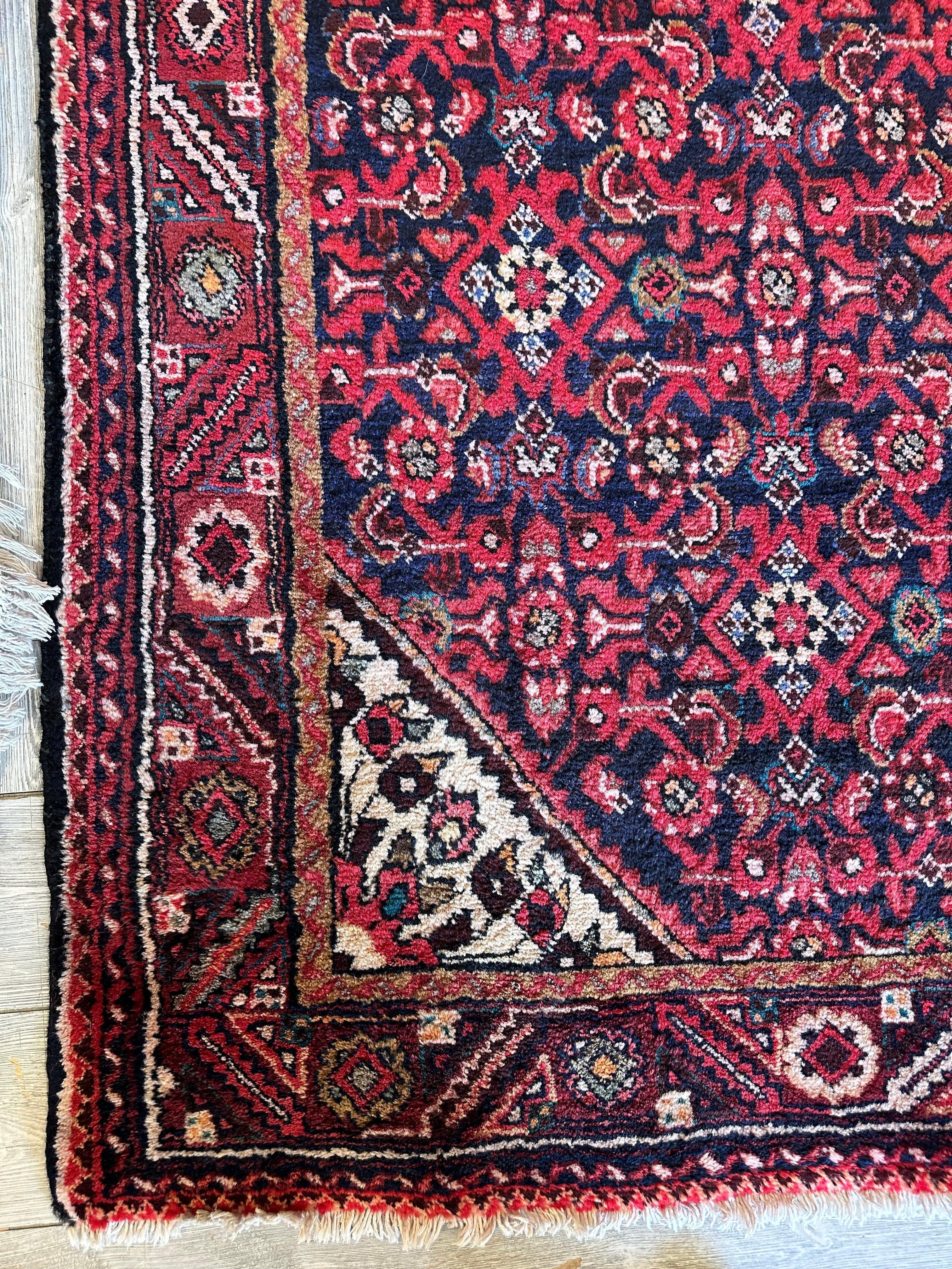 Fine Vintage Zagheh Persian Area Rug 10'4'' x 5'5'' by Rugistan - product image 5 for Resin Society