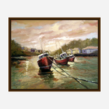 Fishing Boats at Sunset by John Beard Collection - product image 7 for Resin Society
