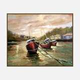 Fishing Boats at Sunset by John Beard Collection - product image 8 for Resin Society