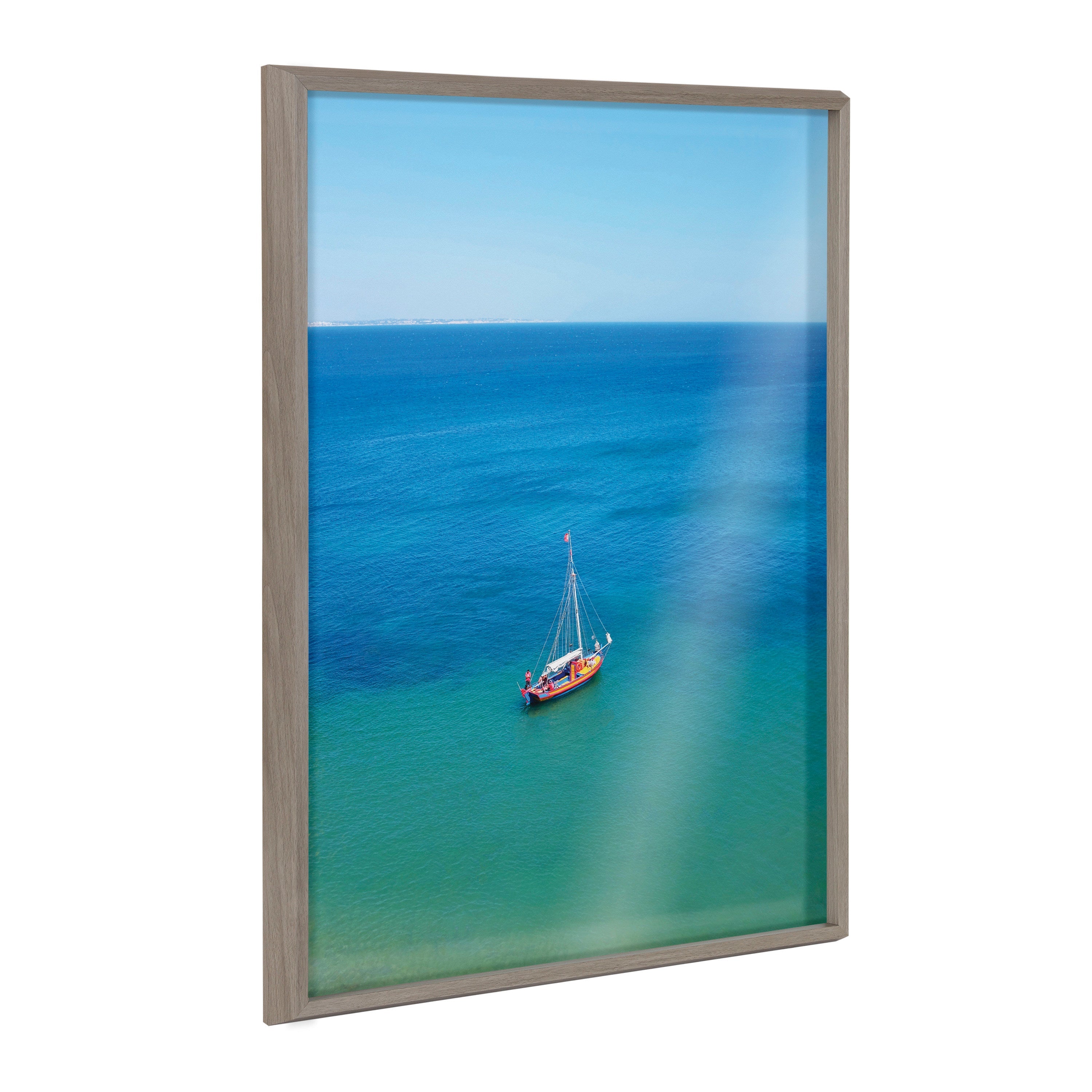 Blake A Lagos Sail Framed Printed Art by Rachel Bolgov