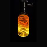 EP Light Flame Decorative Resin LED Bulb showing flame effect inside resin bulb