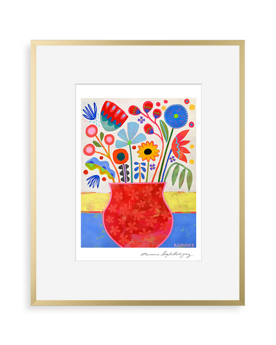 FLOWER VASE STUDY 2 PRINT