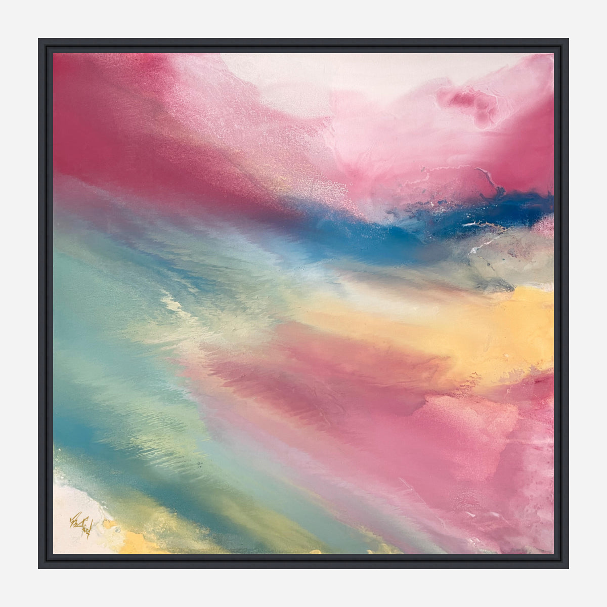 Fluid I Artist Enhanced Canvas Print by John Beard Collection - product image 5 for Resin Society