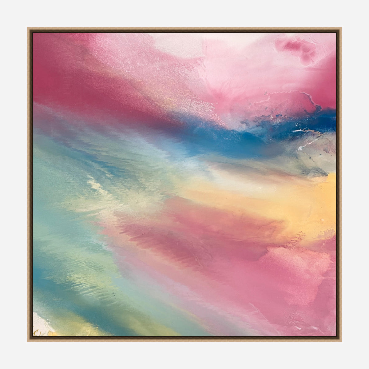 Fluid I Artist Enhanced Canvas Print by John Beard Collection - product image 8 for Resin Society