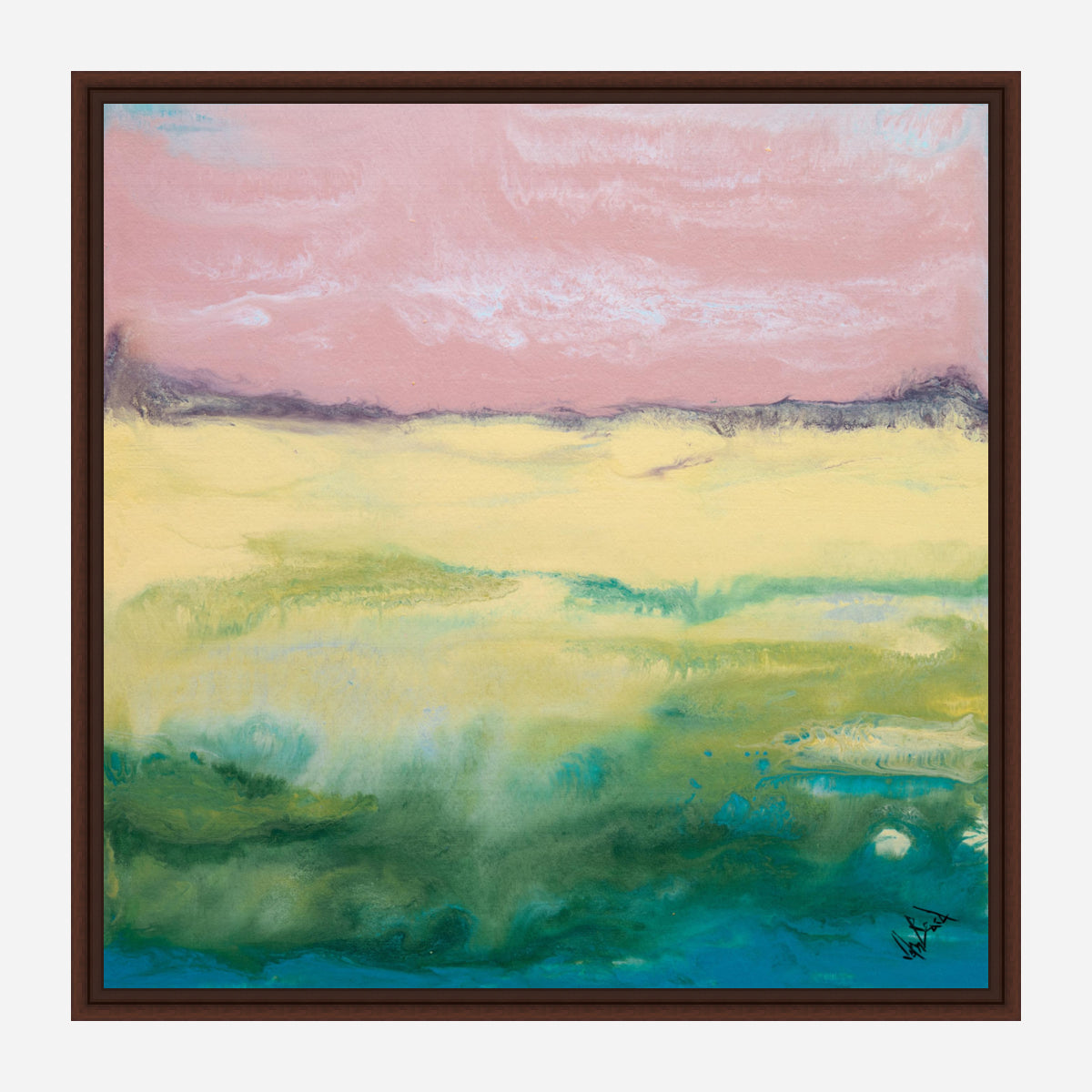 Fluid Situation I Artist Enhanced Canvas Print by John Beard Collection - product image 7 for Resin Society