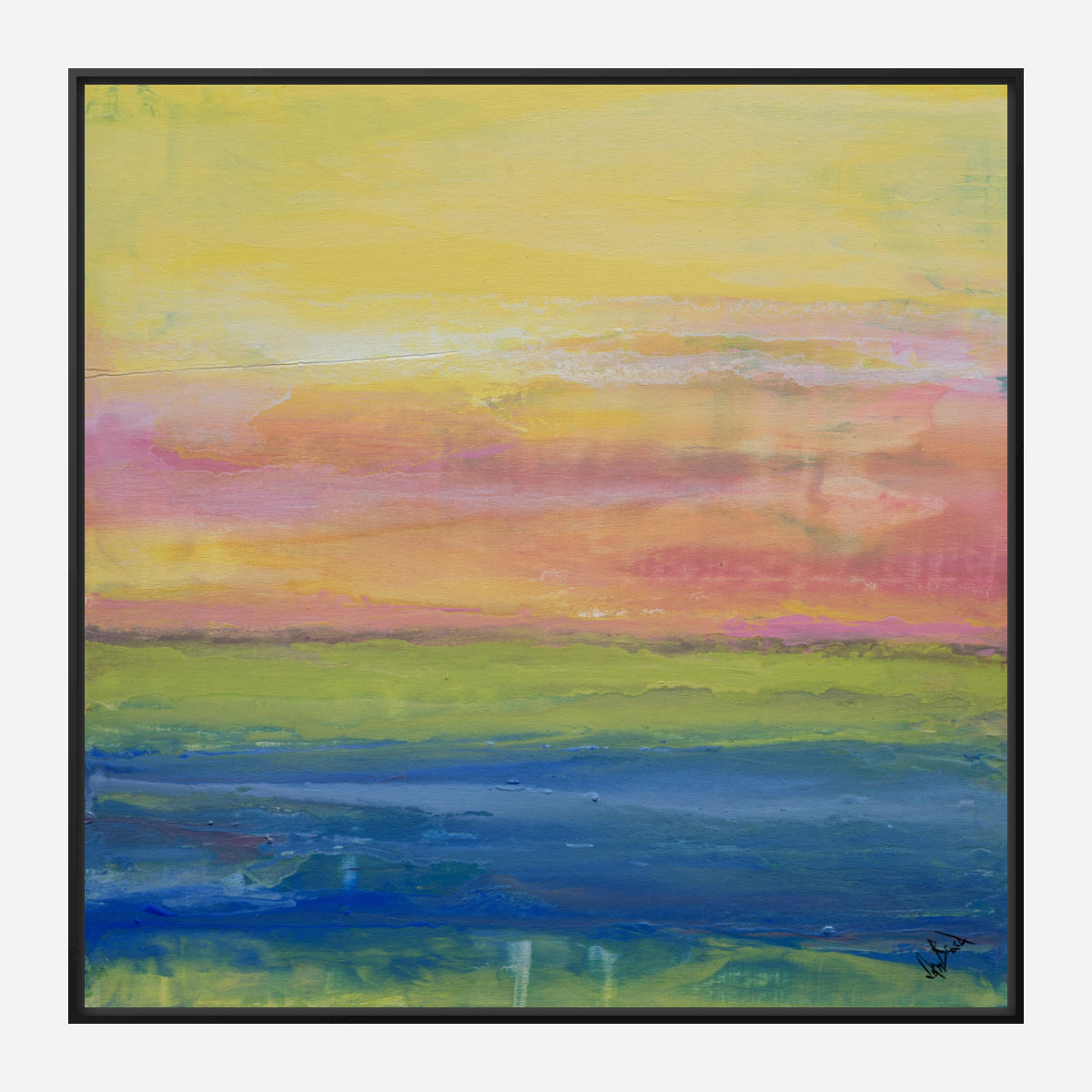 Fluid Situation II Artist Enhanced Canvas Print by John Beard Collection - product image 5 for Resin Society